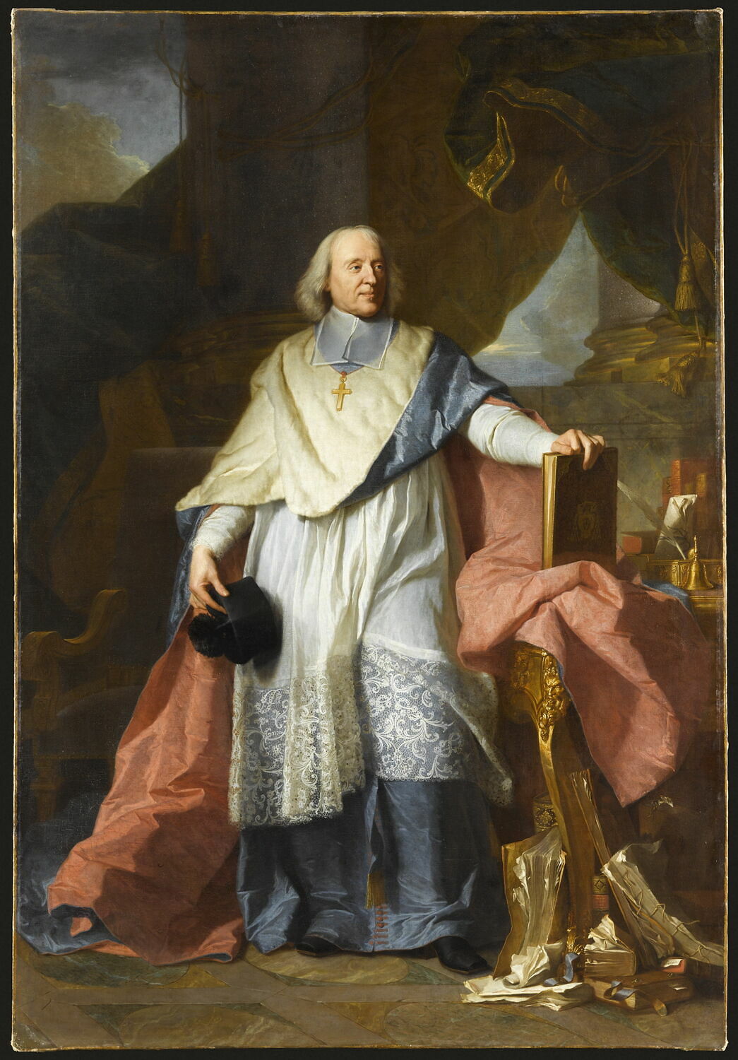  "Jacques Bénigne Bossuet" - Hyacinthe Rigaud (1705)
