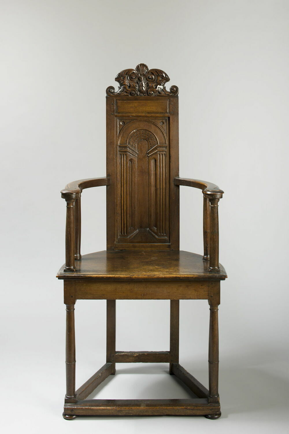 "Chaise à bras à décor d'architecture" 1550 / 1600 (2e moitié du XVIe siècle) - France
