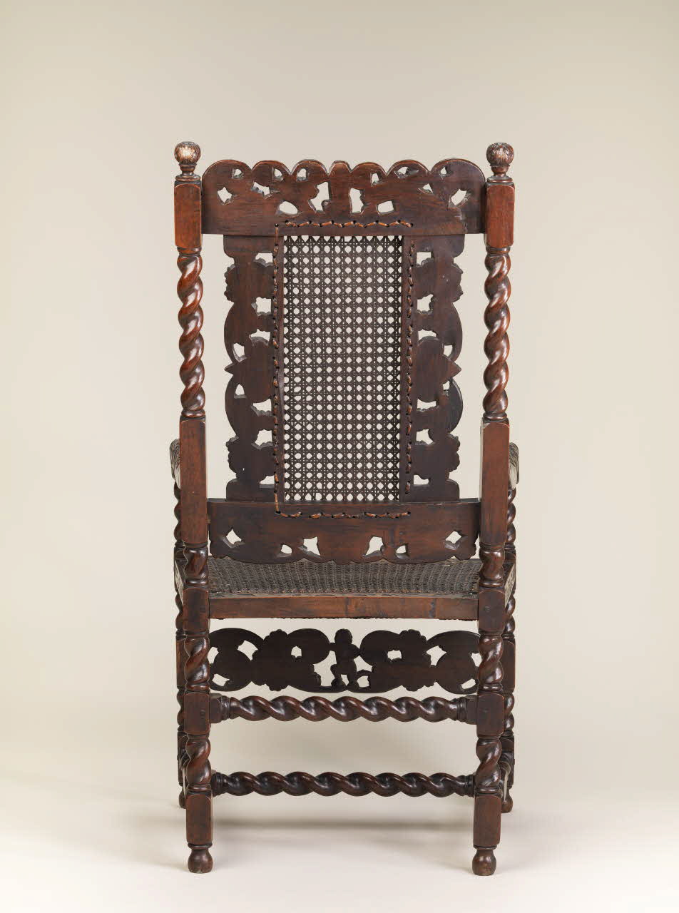 "Fauteuil à colonnes torses" - 1600 / 1700 (XVIIe siècle)
