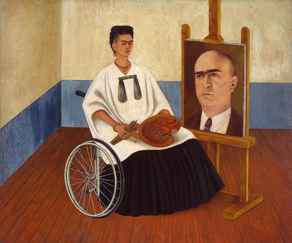  "Autoportrait (avec le docteur Farill)" - Frida Kahlo (1951)