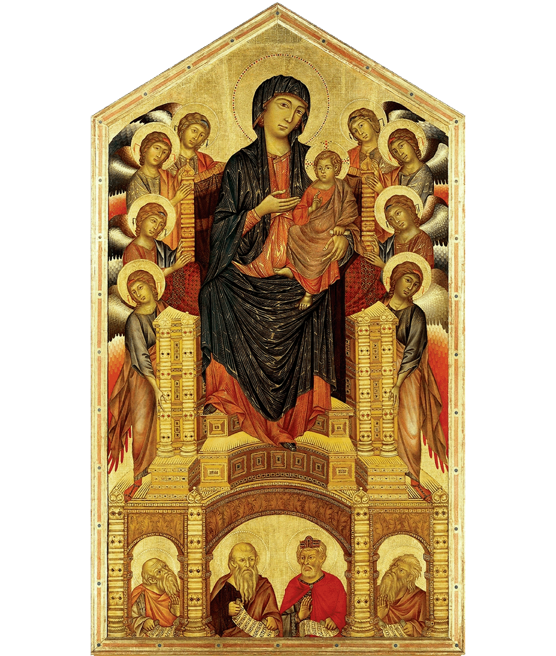  "Santa Trinita Maestà" - Cimabue (c. 1280)