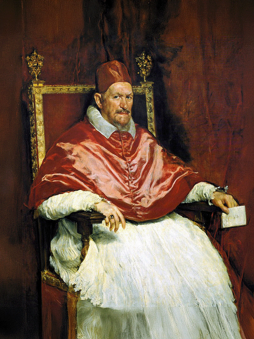  «Portrait du pape Innocent X » Velazquez (c.1650)
