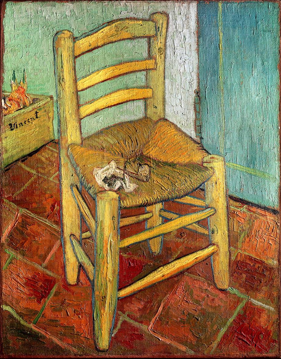 "La chaise" - Van Gogh (1888)