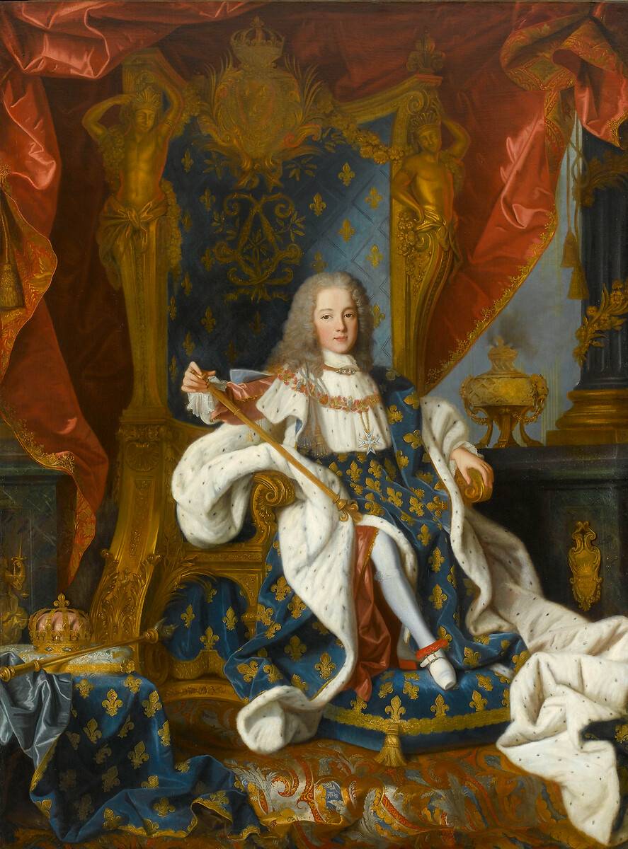 "Louis XV agé de 9ans" - Jean Ranc (1719)